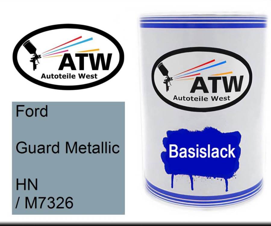 Ford, Guard Metallic, HN / M7326: 500ml Lackdose, von ATW Autoteile West.